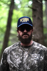Outside is Open Late Rope Trucker Hat